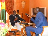 Interview exclusive de S.E.M Michel KAFANDO, Président de la transition du Burkina Faso