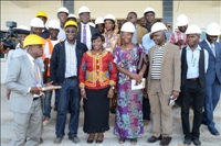 Santé/ La ministre Raymonde Goudou Coffie après la visite de l’hôpital d’Angré : « dans 4 mois, cet hôpital sera livré aux Ivoiriens »