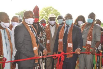 Le ministre du Tourisme inaugure deux hôtels à Korhogo et à Kouto
