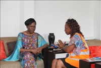 Le Recensement Général de la Population et de l’Habitat (RGPH)  2014: Madame le Ministre Nialé KABA recensée