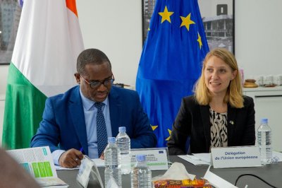 Mise en œuvre du Projet Transition Bas Carbone en Côte d'Ivoire en 2024 : le gouvernement ivoirien et l'UE se félicitent des avancées
