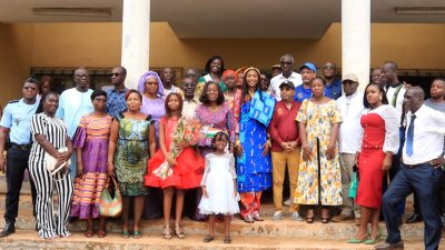 Miss Côte d'Ivoire 2024 intronisée reine mère en pays Agni Sanwi