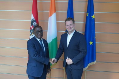 Mission économique : Aka Aouélé conduit une délégation du Conseil Economique, Social, Environnemental et Culturel (Cesec) en Autriche