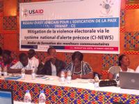 Mitigation de la violence électorale : 26 moniteurs communautaires à l’école de l’alerte précoce