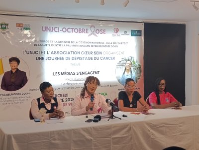 Octobre Rose : la ministre de la solidarité s'engage avec les médias contre le cancer 