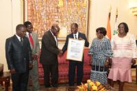 Le Chef de l’Etat a reçu une délégation de l’OMS et le Secrétaire Général de ‘’Reporters Sans Frontières’’