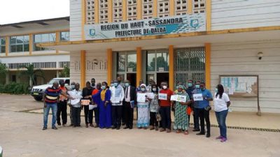 L’extension du projet ＂Women for change＂ présentée aux autorités de Daloa