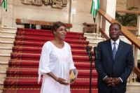 ﻿﻿Le Chef de l’Etat a échangé avec la Représentante Spéciale du Secrétaire Général des Nations unies en Côte d’Ivoire