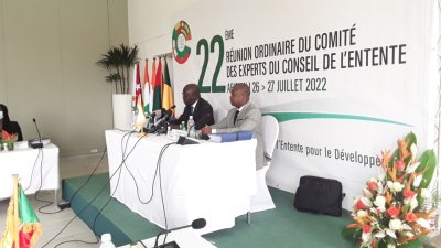 La 22ème réunion du comité des experts du conseil de l'Entente s’est ouverte à Abidjan