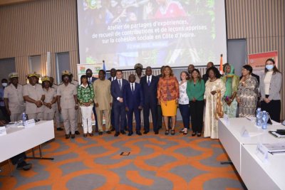 Ouverture d’un atelier de partage d’expériences sur la cohésion sociale en Côte d’Ivoire