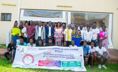 Paix et bonne gouvernance: le REALCI met en avant le leadership des femmes et des jeunes