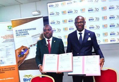 Partenariat : l'ONECI et la BHCI unissent leurs efforts pour un processus d'identification fiable et sécurisé