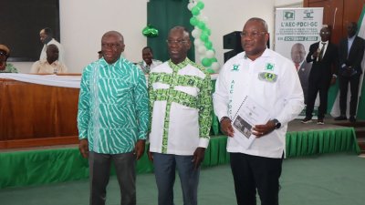 PDCI-RDA : Le Bureau Exécutif de l’Association des Élus et Cadres du Grand Centre officiellement présenté