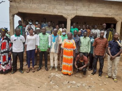 PDCI-RDA Téhini-Tougbo / Koné Siaka, chef de délégation aux militants : « N’écoutez pas les discours de division »