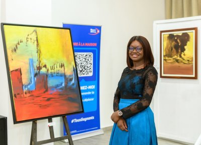 Peinture : l’artiste-peintre Ysie présente sa nouvelle collection dénommée ‘’l’élévation’’