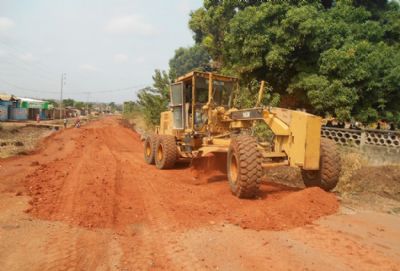 Des rues de Bouaflé en réhabilitation pour les obsèques de Charles Diby