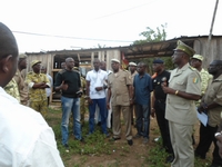 Le Directeur Général des Douanes visite le poste frontalier de Noé