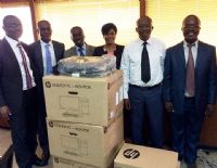 Remise de don du programme PPRC-CI à la Direction Générale du Plan et de la Lutte contre la Pauvreté