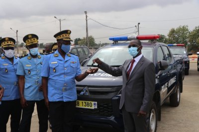 Police Nationale: Une dotation 121 engins remis aux agents pour renforcer leur mobilité