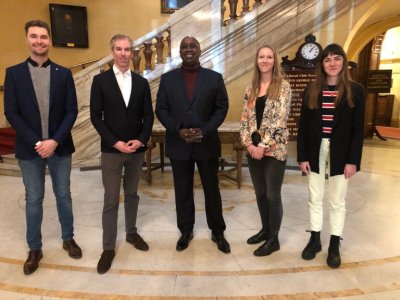 Politique : le porte-parole du cercle libéral de Côte d'Ivoire reçu par le secrétaire général de l'international libéral à Londres