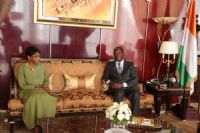 Le Chef de l’Etat a échangé avec la Représentante Spéciale du Secrétaire Général des Nations Unies en Côte d’Ivoire