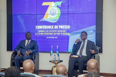 Port d’Abidjan : Le DG Hien Yacouba Sié ouvre les 75 ans par une conférence de presse