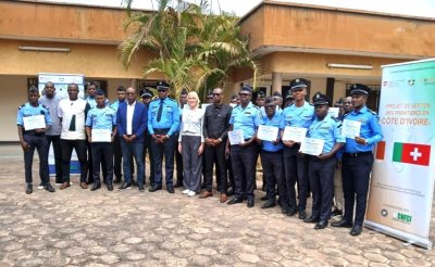Postes de police frontières de la zone Est 2 (Agnibilékro, Doropo et Bondoukou et Bouna) : les capacités d’une vingtaine d’agents renforcées