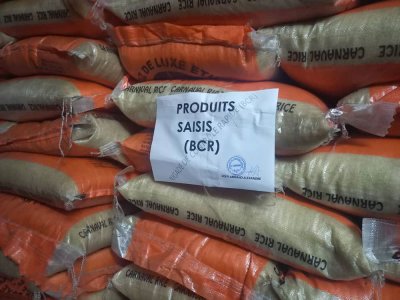 Côte d’Ivoire/Pratique Illicite: La Brigade de Contrôle Rapide (BCR) saisit 427 sacs de riz d’une valeur de 5 017 250 Fcfa à Port-Bouët 
