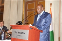 Allocution  de Monsieur le Premier ministre,  ministre de l’Economie, des Finances et du budget à l’occasion de la cérémonie de signature et de remise du cahier des charges des VIIIeme jeux de la francophonie de 2017 au siège de l’organisation internationale de la francophonie