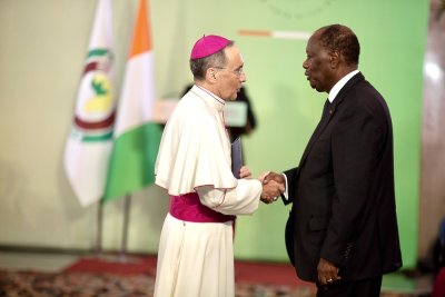 Vœux du nouvel an : le Nonce Apostolique assure de la disponibilité des pays à accompagner la Côte d'Ivoire à renforcer la stabilité et la paix