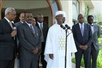 Le Chef de l’Etat a reçu un Emissaire du Président soudanais