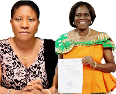Présidentielle 2025: Henriette Adjoua Lagou et Simone Ehivet Gbagbo  les deux femmes sur la liste définitive des candidats