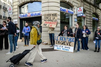 Presse: grève 