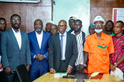 Publi-reportage / Solidarité : Prestimex mobilise 10 millions FCFA pour soutenir 200 de ses travailleurs touchés par les déguerpissements à Abidjan