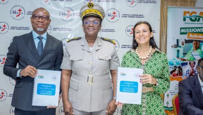 Prise ​en charge des victimes d'accidents routiers : le Fonds de Garantie automobile et l'hôpital Saint Joseph Moscati de Yamoussoukro signent un partenariat 