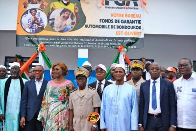 Prise en charge rapide des victimes d’accident de la voie publique : Nialé Kaba salue l’ouverture du bureau du Fonds de Garantie Automobile (FGA) à Bondoukou