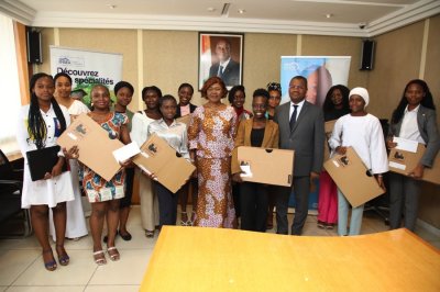 Promotion de l'excellence : Nialé Kaba célèbre les 13 lauréates des concours de l'ENSEA