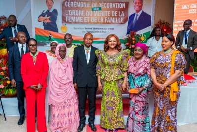 Promotion des droits de la femme : 40 Personnes décorées dans l'ordre du Mérite de la Femme et de la Famille