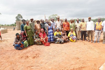  PSGOuv 2 : les travaux de construction du marché de proximité de Yakassé-Attobrou (région de la Mé) avancés à 55%