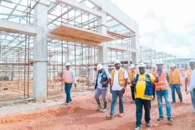 Psgouv/Formation professionnelle : le taux d'exécution des travaux de construction des établissements de formation professionnelle de Kong, Korhogo et Gbéléban estimé à 31%