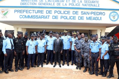 Région de la Nawa: Le nouveau commissariat de Méagui officiellement inauguré