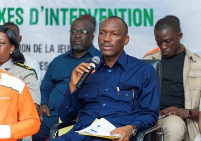 Région du Gbêkê : le ministre Mamadou Touré échange avec la jeunesse de Botro