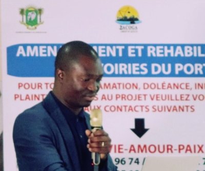 Réhabilitation des infrastructures routières du Port d'Abidjan : les populations riveraines instruites sur le projet