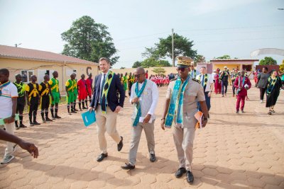 Renforcement de la coopération bilatérale : une délégation française visite le Centre de service civique Tuo Fozié de Bouaké