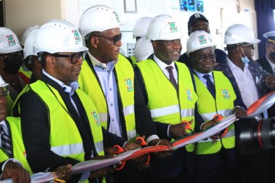 Sangafowa Coulibaly met en service un navire de stockage de gaz butane