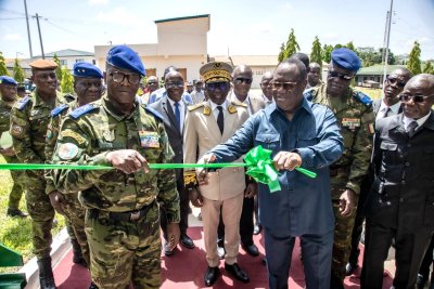 Renforcement des capacités opérationnelles et logistiques : Korhogo, la 4ème Région Militaire, a son nouveau Poste de Commandement et son antenne régionale du Commissariat des armées