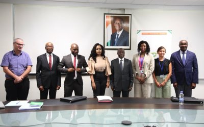 Renforcement du réseau d'eau potable à Abidjan : Une mission de la Banque européenne d'Investissement (BEI) évalue les travaux