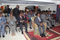 Le Premier ministre Duncan à la rentrée culturelle 2013, hier : « le Gouvernement a décidé de consacrer au cinéma un fonds de soutien »