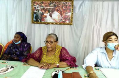 Les femmes du  RHDP se mobilisent pour la cérémonie d’hommage et de soutien au Président Alassane Ouattara