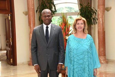 Rotary International:Le nouveau gouverneur du District 9101 présente ses civilités à Dominique Ouattara